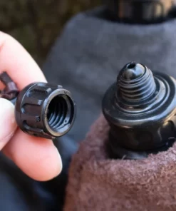 Alternative view of Leather Flask Wineskin, Medieval LARP Quality Water Bag